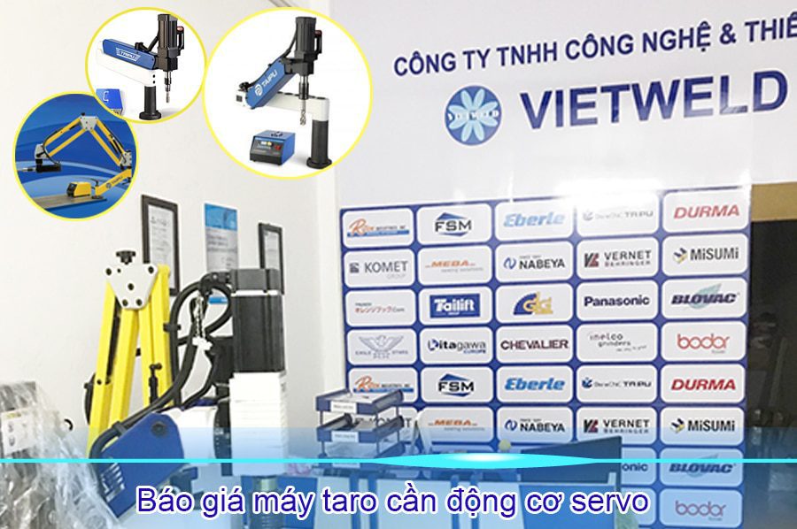 bao gia may taro can dong c servo