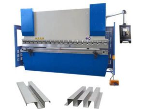 CNC controlled hydraulic plate press machine